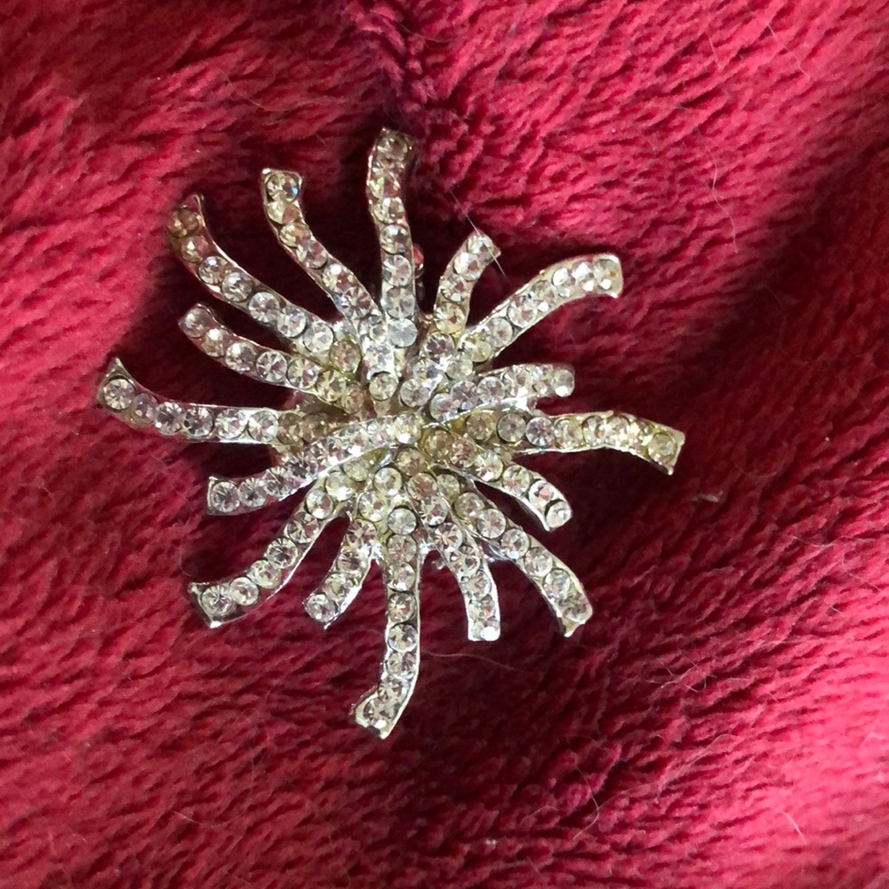 Rhinestone Brooch